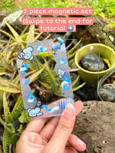 Load image into Gallery viewer, Deco 2-Piece Acrylic Magnetic Photo Frames