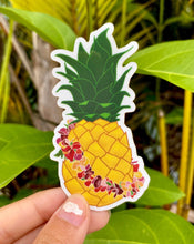 Load image into Gallery viewer, Floral Pineapple Weatherproof Sticker