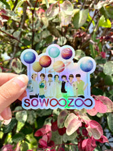 Load image into Gallery viewer, Galaxy Mikrokosmos Weatherproof Sticker - Holographic