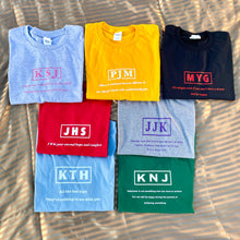 Load image into Gallery viewer, Initial Shirt Collection