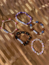 Load image into Gallery viewer, BTS Inspired Handmade Elastic Beaded Bracelets
