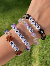 Load image into Gallery viewer, BTS Inspired Handmade Elastic Beaded Bracelets
