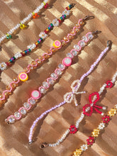 Load image into Gallery viewer, Cute Handmade Beaded Bracelets - Flower Beads, Fruit Beads

